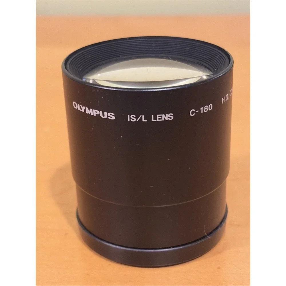 Olympus IS/L Lens C-180 H.Q. Converter 1.7X 52mm With Bag Cover made in Japan
